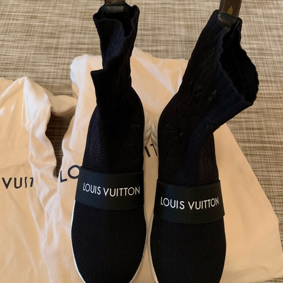Louis Vuitton AfterGame Sneaker Boot Size 37 - Picture 1 of 5